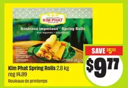 FreshCo Kim Phat Spring Rolls 2.8 kg offer