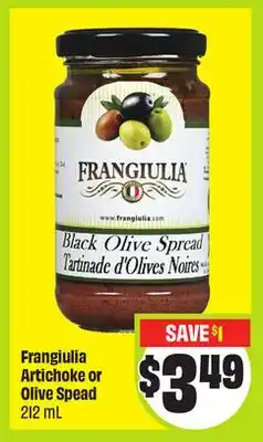 FreshCo Frangiulia Artichoke or Olive Spread 212 mL offer