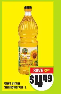 FreshCo Oliya Virgin Sunflower Oil 1 L offer