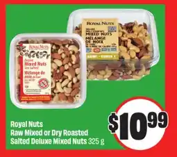 FreshCo Royal Nuts Raw Mixed or Dry Roasted Salted Deluxe Mixed Nuts 325 g offer