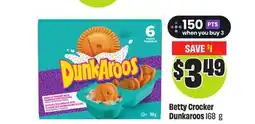 FreshCo Betty Crocker Dunkaroos 168 g offer