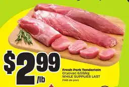 FreshCo Fresh Pork Tenderloin offer