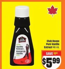 FreshCo Club House Pure Vanilla Extract 46 mL offer