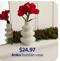Walmart Anko bubble vase offer