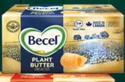 Walmart Becel margarine, salted and unsalted dairy free plant butter offer