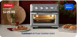 Walmart Cuisinart air fryer toaster oven offer