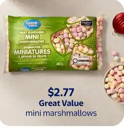 Walmart Great Value mini marshmallows offer
