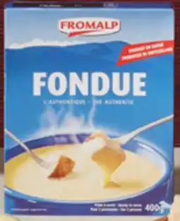 Walmart Fromalp Fondue Cheese offer