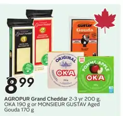 Sobeys AGROPUR Grand Cheddar offer