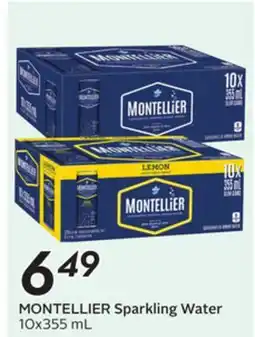 Sobeys MONTELLIER Sparkling Water offer