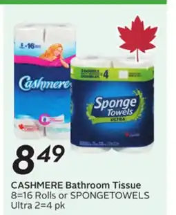 Sobeys CASHMERE Bathroom Tissue offer