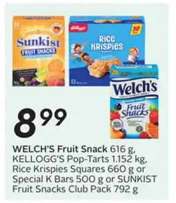 Sobeys WELCH'S Fruit Snack offer