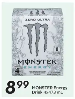 Sobeys MONSTER Energy Drink offer