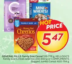 Sobeys GENERAL MILLS Family Size Cereal offer