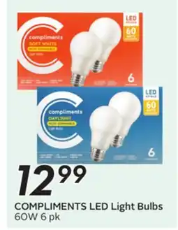 Sobeys COMPLIMENTS LED Light Bulbs offer