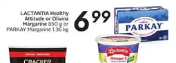 Sobeys LACTANTIA Healthy Attitude or Olivina Margarine offer