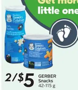 Sobeys GERBER Snacks offer