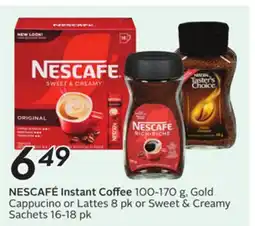Sobeys NESCAFÉ Instant Coffee offer