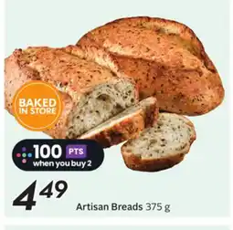 Sobeys Artisan Breads offer