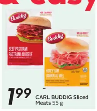 Sobeys CARL BUDDIG Sliced Meats offer