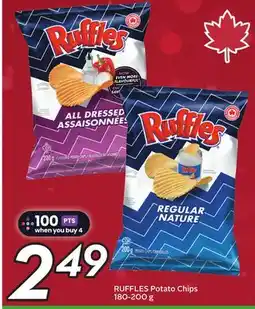 Sobeys RUFFLES Potato Chips offer