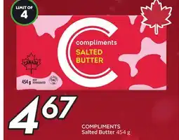 Sobeys COMPLIMENTS Salted Butter offer