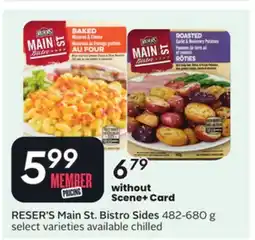 Sobeys RESER'S Main St. Bistro Sides offer