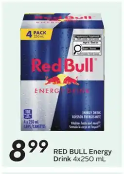 Sobeys RED BULL Energy Drink offer