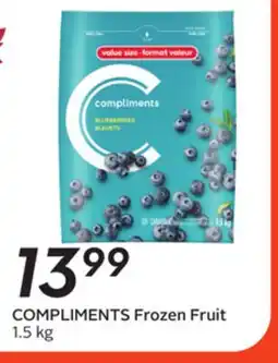 Sobeys COMPLIMENTS Frozen Fruit offer