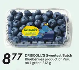 Sobeys DRISCOLL'S Sweetest Batch Blueberries offer