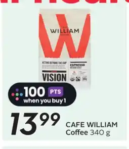 Sobeys CAFE WILLIAM Coffee offer
