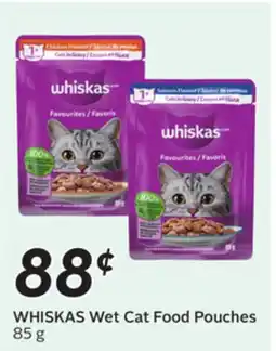 Sobeys WHISKAS Wet Cat Food Pouches offer