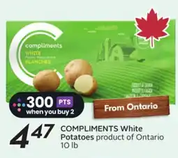 Sobeys COMPLIMENTS White Potatoes offer