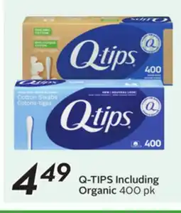 Sobeys Q-TIPS Including Organic offer