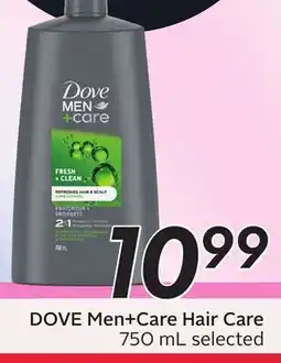 Sobeys DOVE Men + Care Hair Care offer