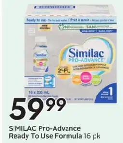 Sobeys SIMILAC Pro-Advance Ready To Use Formula offer
