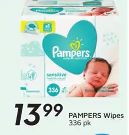 Sobeys PAMPERS Wipes offer
