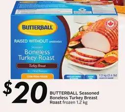 Sobeys BUTTERBALL Seasoned Boneless Turkey Breast Roast offer