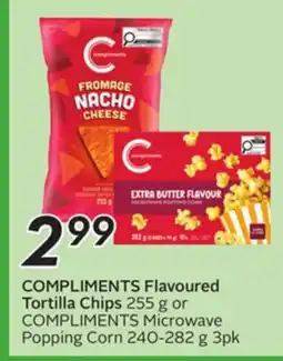 Sobeys COMPLIMENTS Flavoured Tortilla Chips offer