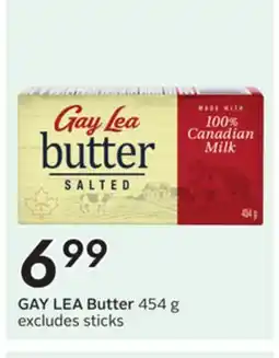 Sobeys GAY LEA Butter offer