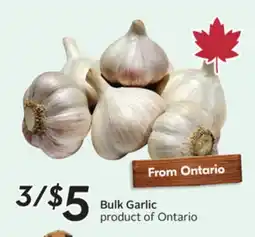 Sobeys Bulk Garlic offer
