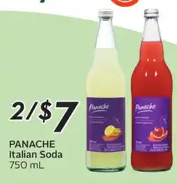 Sobeys PANACHE Italian Soda offer