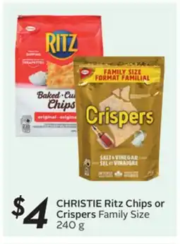 Sobeys CHRISTIE Ritz Chips or Crispers offer