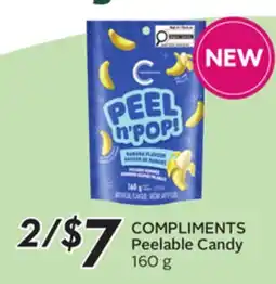 Sobeys COMPLIMENTS Peelable Candy offer