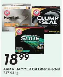 Sobeys ARM & HAMMER Cat Litter offer