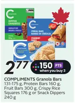 Sobeys COMPLIMENTS Granola Bars offer