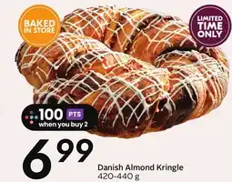 Sobeys Danish Almond Kringle offer