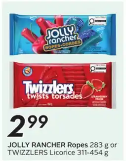 Sobeys JOLLY RANCHER Ropes offer