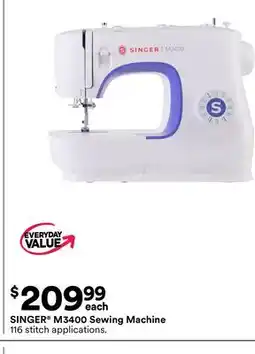 Michaels SINGER m3400 Sewing machine offer