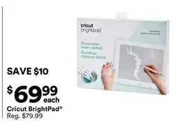 Michaels Cricut BrightPad offer